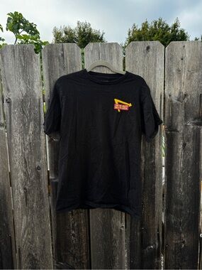 In-n-Out Burger Black Short Sleeve Logo Tee Crew Neck